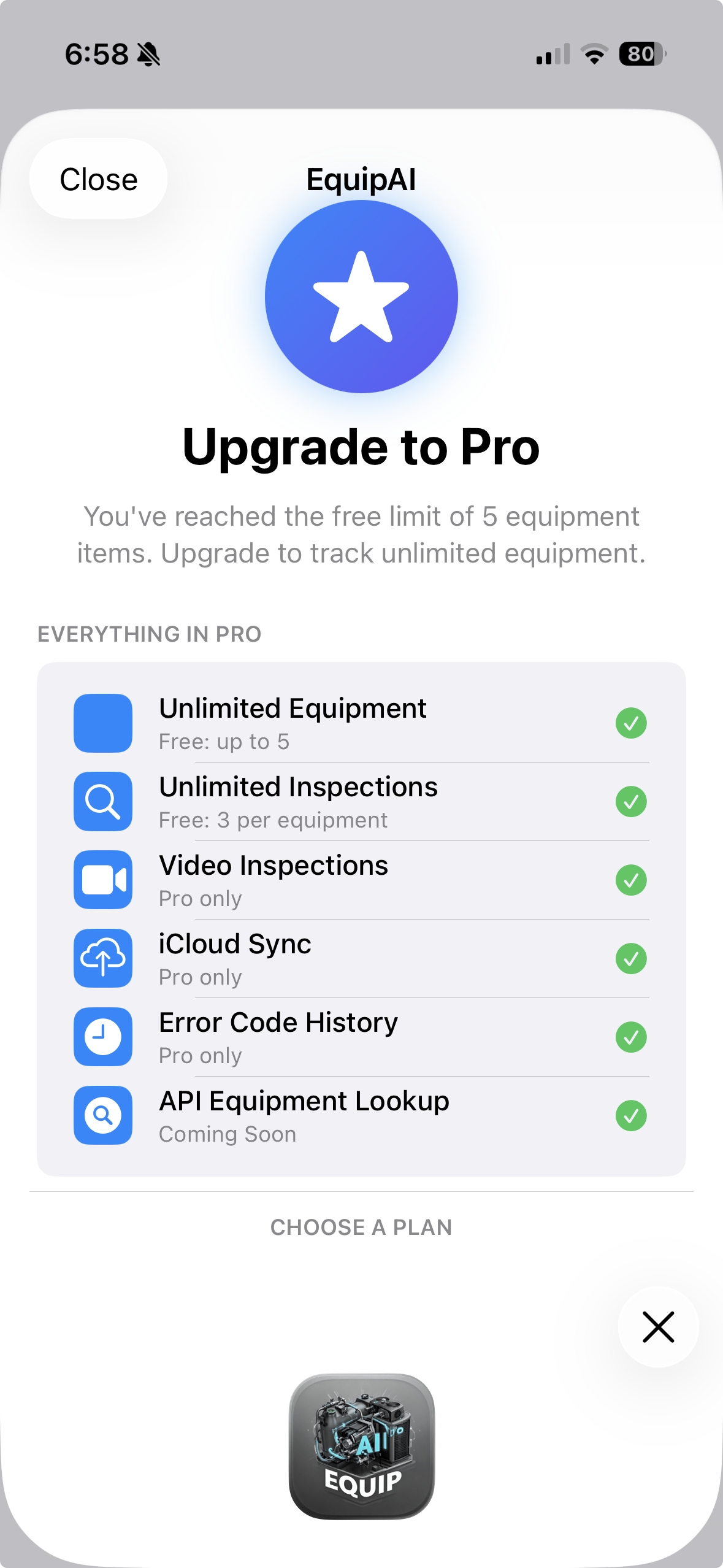 Upgrade to Pro